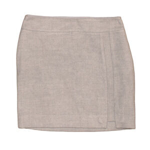 WHITE HOUSE BLACK MARKET $98 Straight Boot Skirt in Gray Size‎ 6